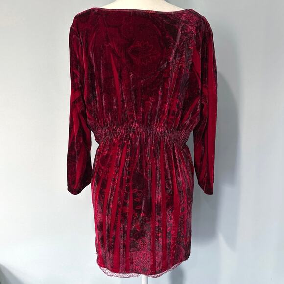 Energé World Wear Velvet Tunic Women's size XL - Picture 2 of 5